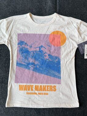 Grayson Threads Surf Tee XS 4/5 NWT Wave Makers Costa Rica